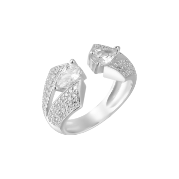 Black Bonne Zircon Ring