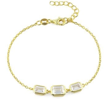 Triple Baguette Bracelet