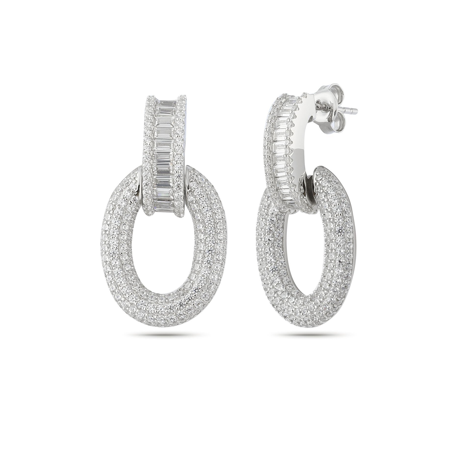Luxury Silver Earring