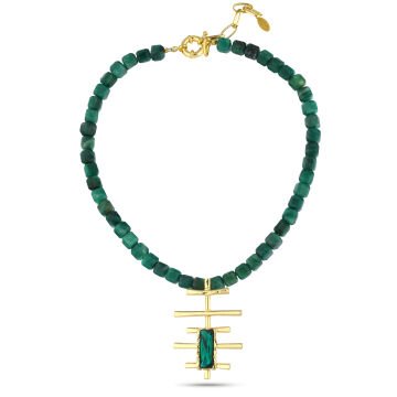 Green Juno Necklace