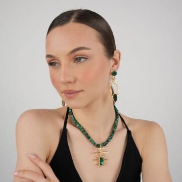 Green Juno Necklace
