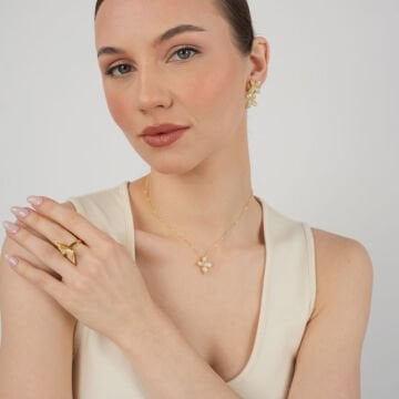 Maxi Mini Violet Necklace