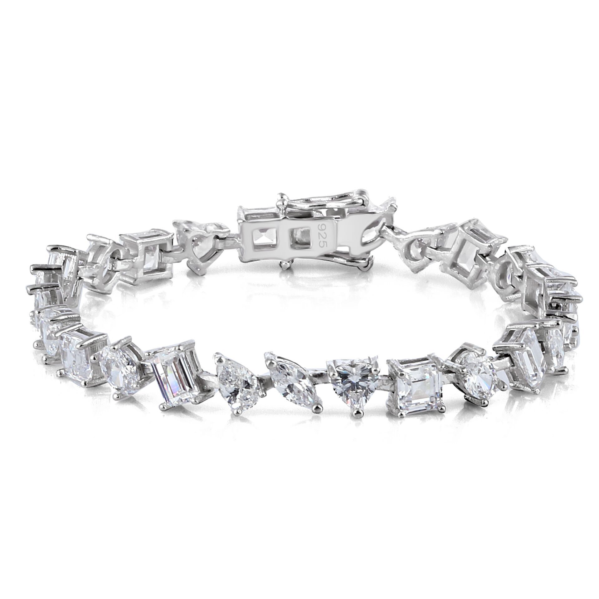 Mix Shape Zircon Bracelet