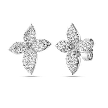 Maxi Mini Violet Earrings