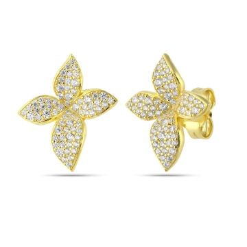 Maxi Mini Violet Earrings