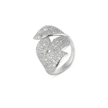 Green Black Violet Ring