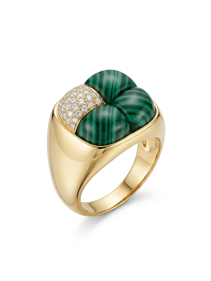 Green Malahite Ring
