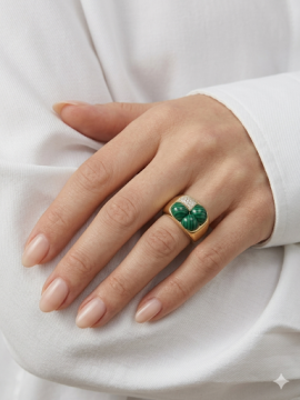 Green Malahite Ring