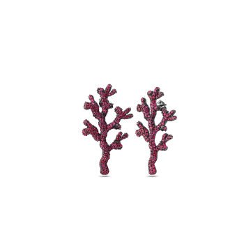 Coral Earrings
