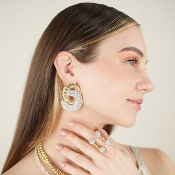 Jessica Crystal Earrings