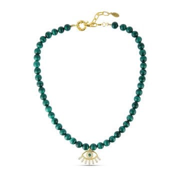 Malahit Eye Necklace