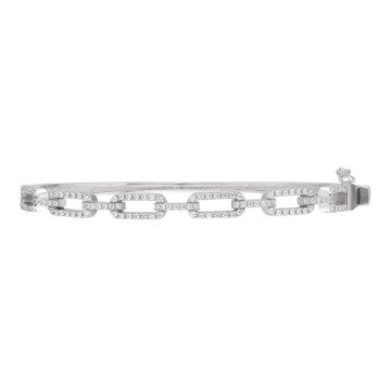 Silver Chain Cuff