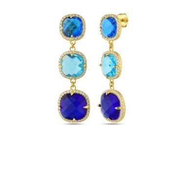 Blue Nova Earring