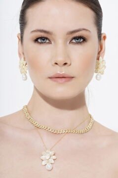 Zircon Chain Necklace