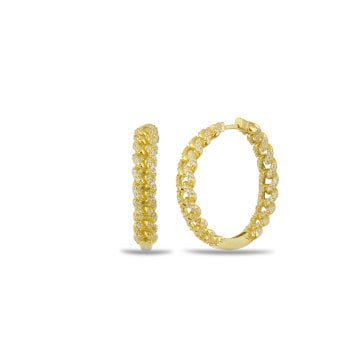 Double Side Chain Hoop