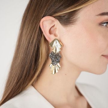 Crystal Trinity Earrings