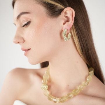 Blue Mini Margareth Earrings