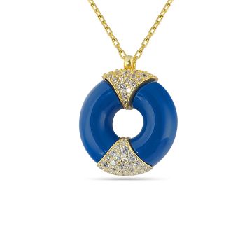 Lune Blue Summer Necklace