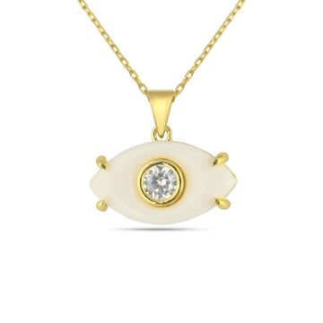 Lucy Blue Eye Necklace