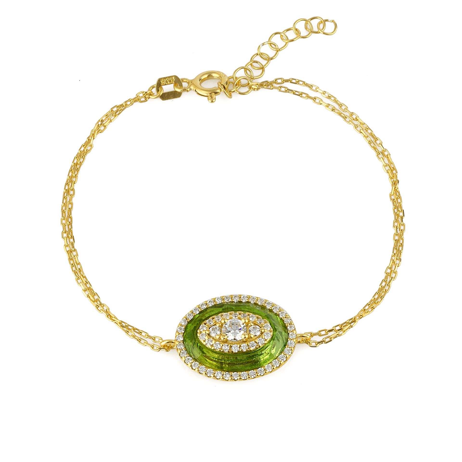 Green Fiona Bracelet