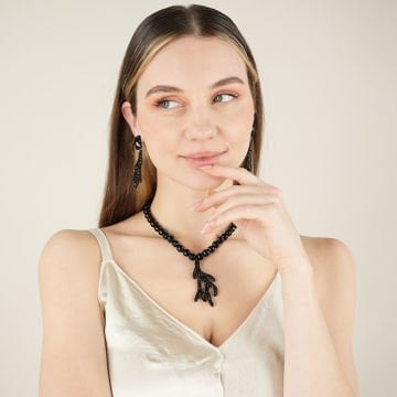 Black Coral Necklace